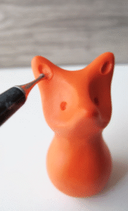 ComprarFimo.pt Raposa Divertida de Outono em Sculpey Soufflé 00